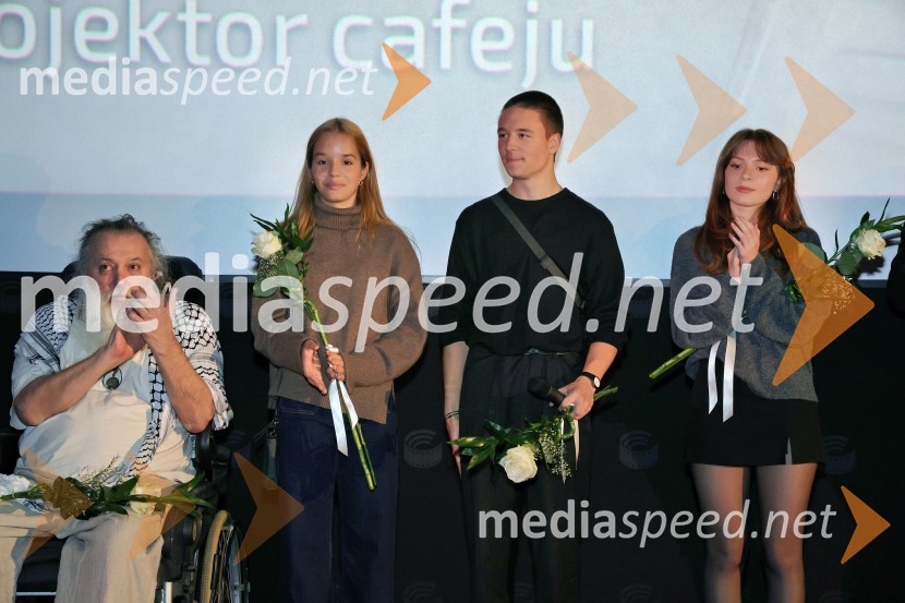  Vinci Vogue Anžlovar, scenarist;  Ella Lapajne, igralka;  Svit Šturbej;  Maks Kerševan, igralkaTartinijev ključ, premiera filma v Mariboxu