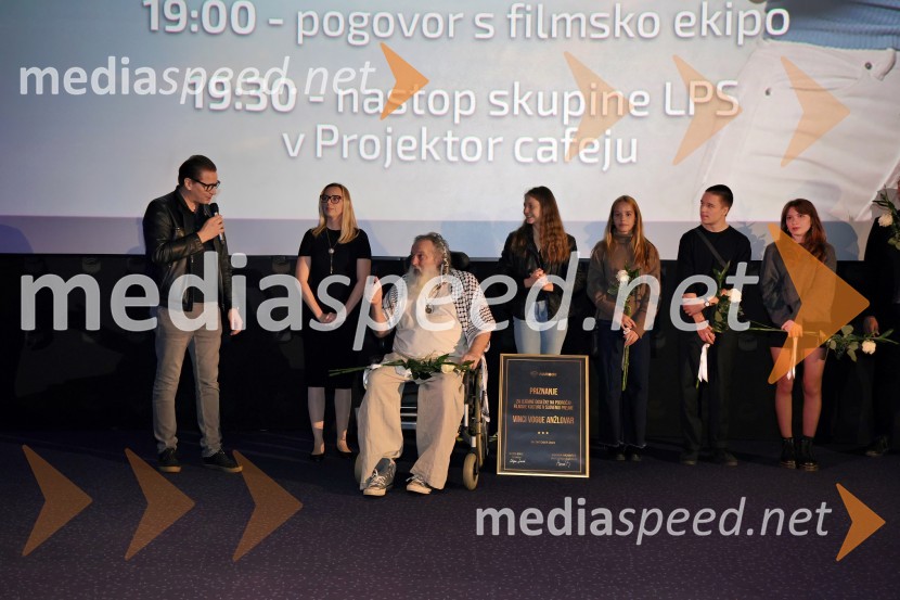  Stipe Jerić, direktor Maribox;  Ksenija Arzenšek, pomočnica direktorja MARIBOX;  Vinci Vogue Anžlovar, scenarist;  Barbara Drmota, kostumografka;  Ella Lapajne, igralka;  Svit Šturbej;  Maks Kerševan, igralkaTartinijev ključ, premiera filma v Mariboxu