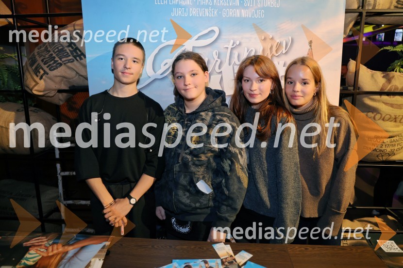  Svit Šturbej;  ... ;  Maks Kerševan, igralka;  Ella Lapajne, igralkaTartinijev ključ, premiera filma v Mariboxu