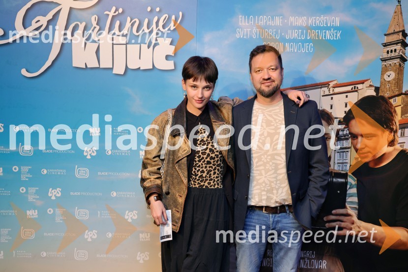  Katarina Samobor, vokal, skupina Tabu;  Primož Štorman, član skupine TabuTartinijev ključ, premiera filma v Mariboxu