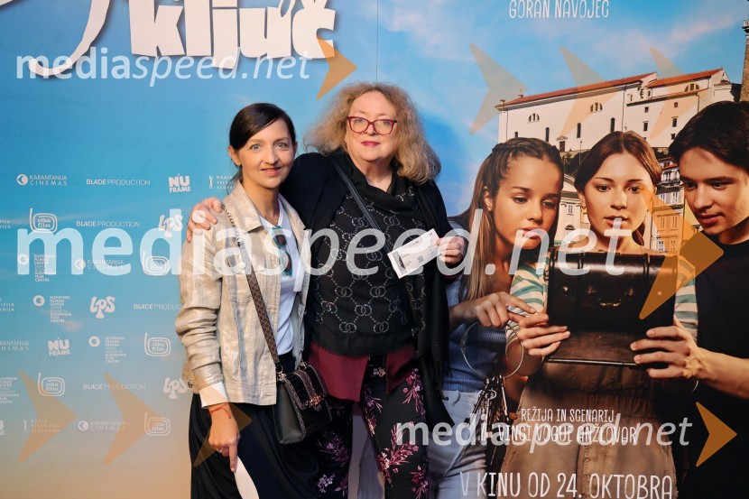 Jagoda Đorđević, PR Maribox;  Alenka Cilenšek, igralkaTartinijev ključ, premiera filma v Mariboxu