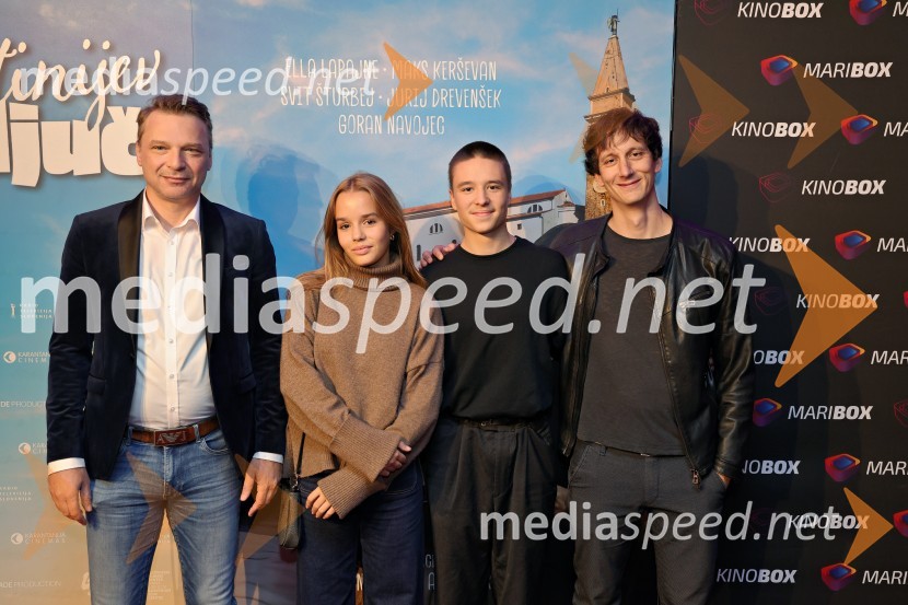  Nenad Tokalić, igralec;  Ella Lapajne, igralka;  Svit Šturbej;  Jurij Drevenšek, igralecTartinijev ključ, premiera filma v Mariboxu