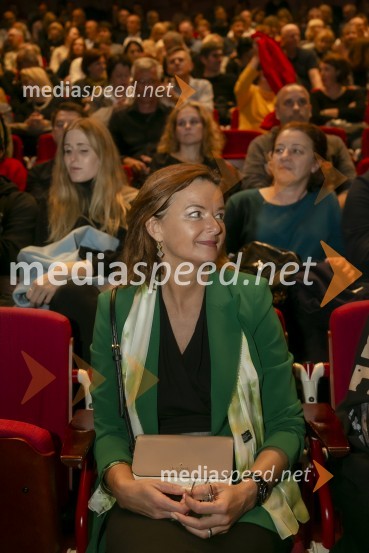  Tanja Fajon, podpredsednica vlade in ministrica za zunanje zadeveArne Hodalič: Moje svetlobe, moj svet,  predstavitev avtobiografije, Cankarjev dom