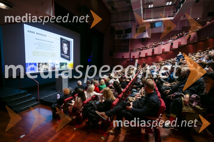 Arne Hodalič: Moje svetlobe, moj svet,  predstavitev avtobiografije, Cankarjev dom