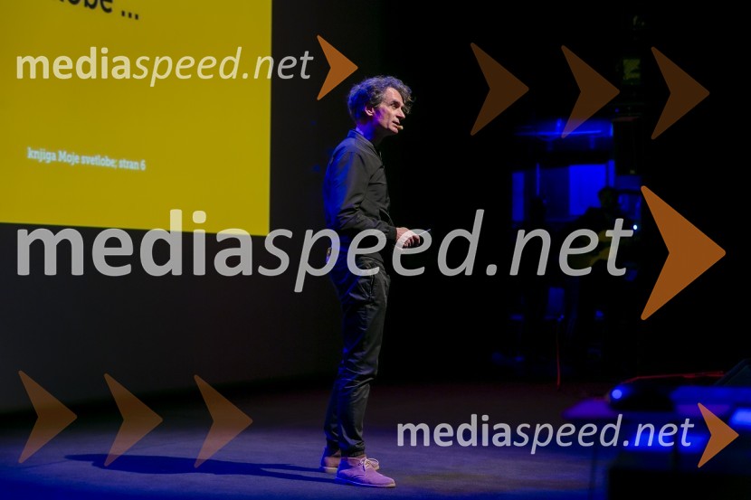  Jure Longyka, moderatorArne Hodalič: Moje svetlobe, moj svet,  predstavitev avtobiografije, Cankarjev dom