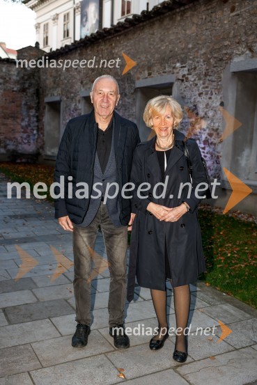  Janez Dolničar; dr. Majda Dolničar, hematoonkologinjaSlovesnost ob obeležitvi življenjskega jubileja Antona Fornezzija Tofa