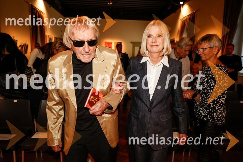  Tone Fornezzi - Tof, novinar;  Pika Fornezzi RobičSlovesnost ob obeležitvi življenjskega jubileja Antona Fornezzija Tofa