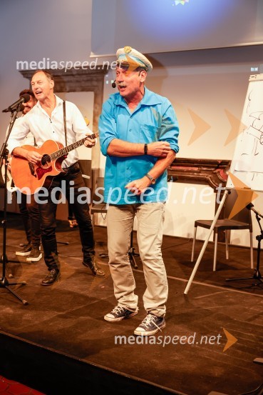  Jože Potrebuješ, skupina Čuki;  Igor Ribič, Ribič PepeSlovesnost ob obeležitvi življenjskega jubileja Antona Fornezzija Tofa