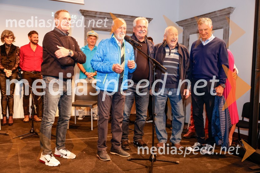  Peter Ameršek;  Miroslav Cerar, nekdanji gimnastičar, nekdanji predsednik Odbora za podeljevanje Bloudkovih priznanj;  Brane  Küzmič, zunanji strokovni sodelavec Agencije za varnost v prometu ;  Franek Klemenc;  Joško PapičSlovesnost ob obeležitvi življenjskega jubileja Antona Fornezzija Tofa