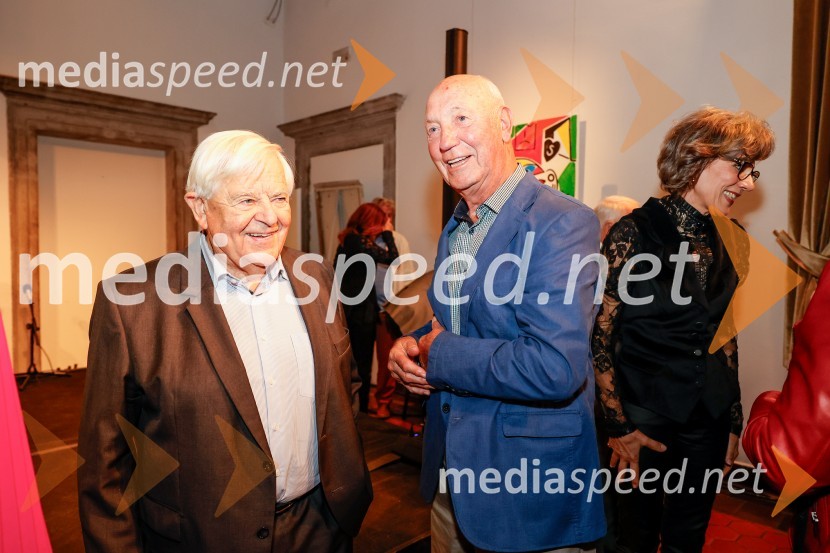  Milan Kučan, nekdanji predsednik Republike Slovenije;  ... Slovesnost ob obeležitvi življenjskega jubileja Antona Fornezzija Tofa