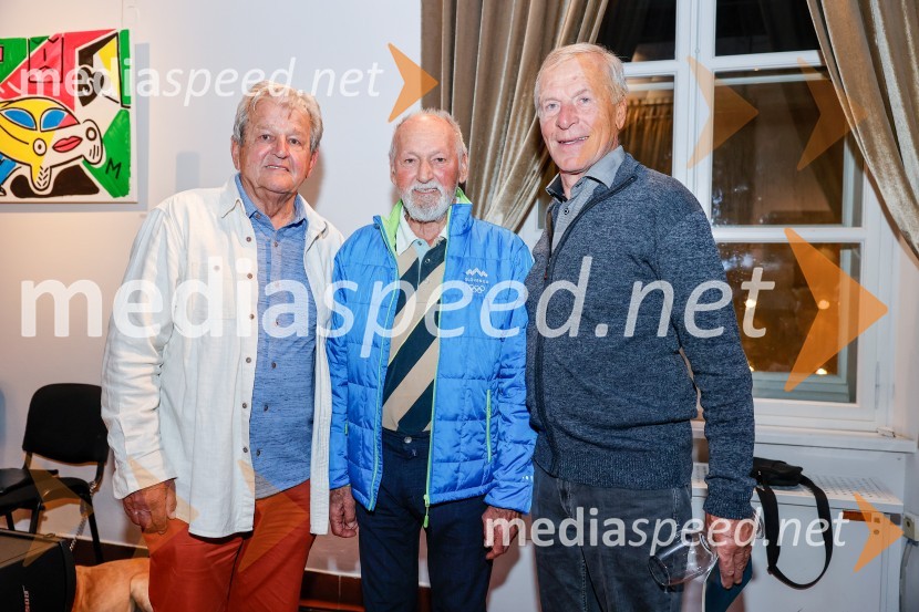  Tone Gogala;  Miroslav Cerar, nekdanji gimnastičar, nekdanji predsednik Odbora za podeljevanje Bloudkovih priznanj;  Janez Čadež, nekdanji generalni direktor RTV SLOSlovesnost ob obeležitvi življenjskega jubileja Antona Fornezzija Tofa