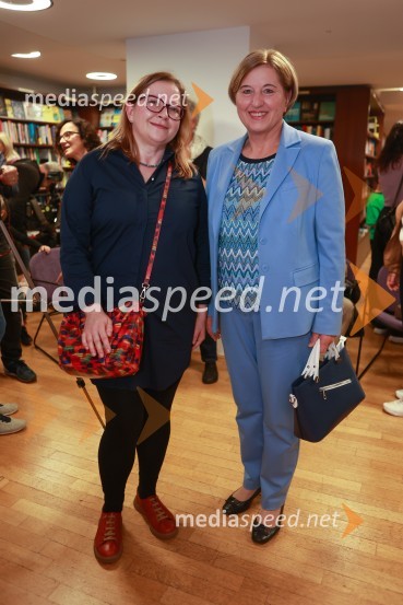  Petra Slanič, vodja marketinga, založba Chiara;  Ljudmila Novak, evropska poslanka, nekdanja predsednica NSiPredstavitev pravljice Deklica, ki je poletela z mirom in srečanje s smučarsko skakalko Emo Klinec