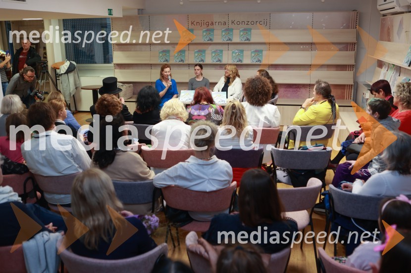 Predstavitev pravljice Deklica, ki je poletela z mirom in srečanje s smučarsko skakalko Emo Klinec