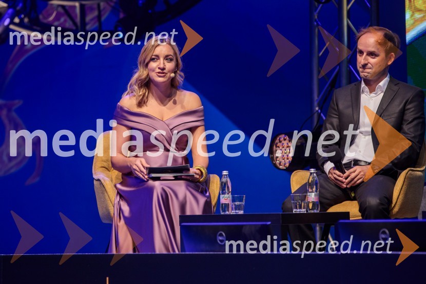  Anja Hlača Ferjančič, novinarka, RTV;  Andraž Krajnc, Caretronic, bronasta gazela 2024Zlata gazela Slovenije 2024 je podjetje Hyla