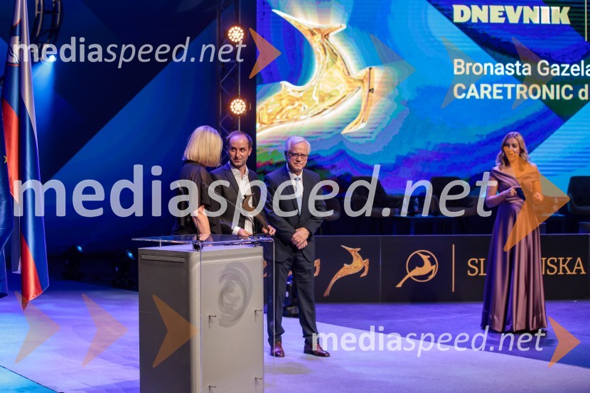  ... ;  Andraž Krajnc, Caretronic, bronasta gazela 2024;  ... ;  Anja Hlača Ferjančič, novinarka, RTVZlata gazela Slovenije 2024 je podjetje Hyla
