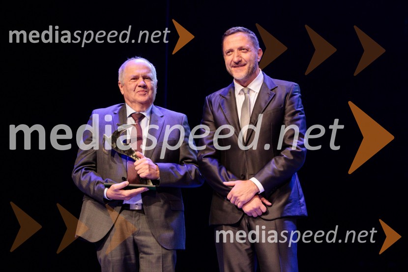  Janez Pogačar, Hyla, zlata gazela 2024;  Klemen Boštjančič, minister za financeZlata gazela Slovenije 2024 je podjetje Hyla