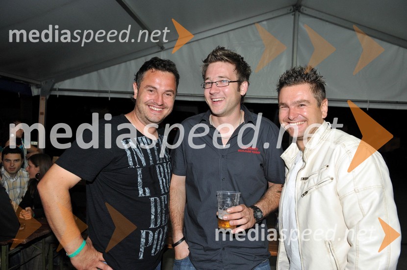 Član skupine Rogoški slavčki, Alex Reberšek, organizator Vransko Summer Night in član skupine Rogoški slavčkiVransko summer night 2009