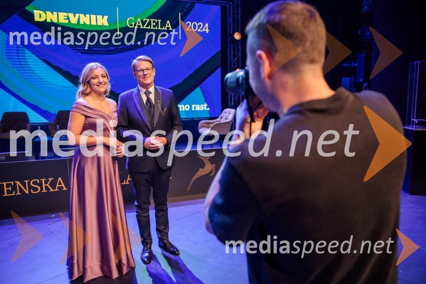  Anja Hlača Ferjančič, novinarka, RTV;  Antiša Korljan, v.d. odgovornega urednika Primorske noviceZlata gazela Slovenije 2024 je podjetje Hyla