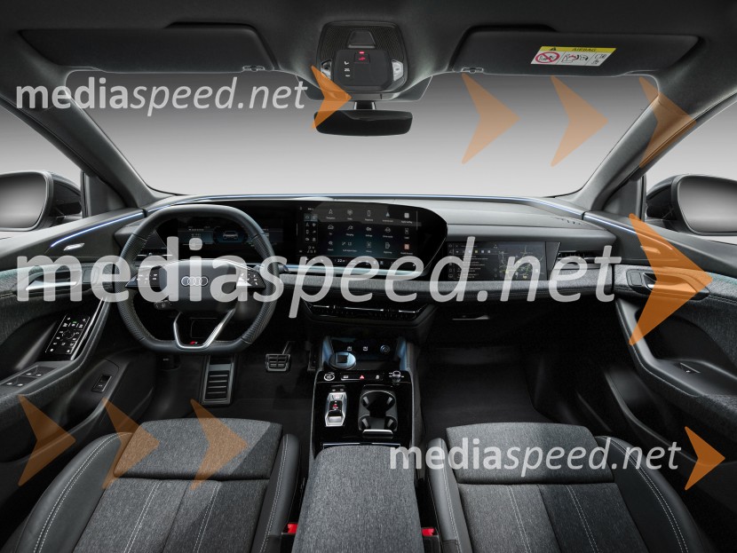 Vznemirljiv dizajn in najdaljši doseg v modelski družini: novi Audi Q6 Sportback e tron