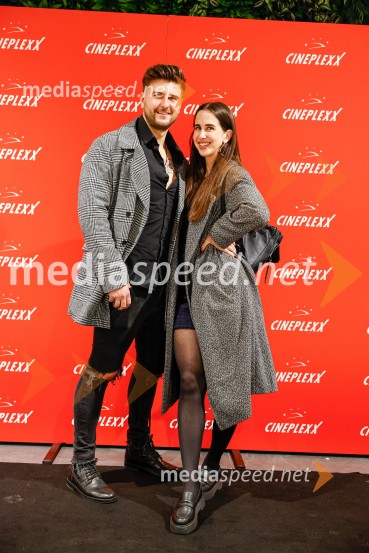  Jan Potrč, glasbenik;  Matic  Gaiser, cosplayer, costumerVečer superjunakov s filmom Venom 3: Zadnji ples v Cineplexx Ljubljana