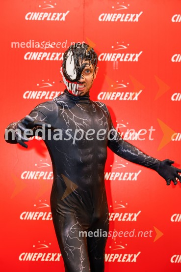  Matic  Gaiser, cosplayer, costumerVečer superjunakov s filmom Venom 3: Zadnji ples v Cineplexx Ljubljana