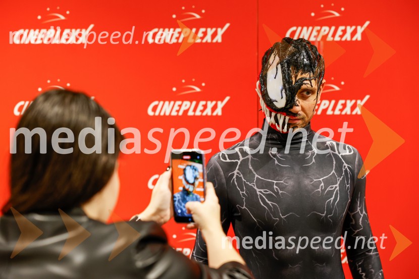  Matic  Gaiser, cosplayer, costumerVečer superjunakov s filmom Venom 3: Zadnji ples v Cineplexx Ljubljana