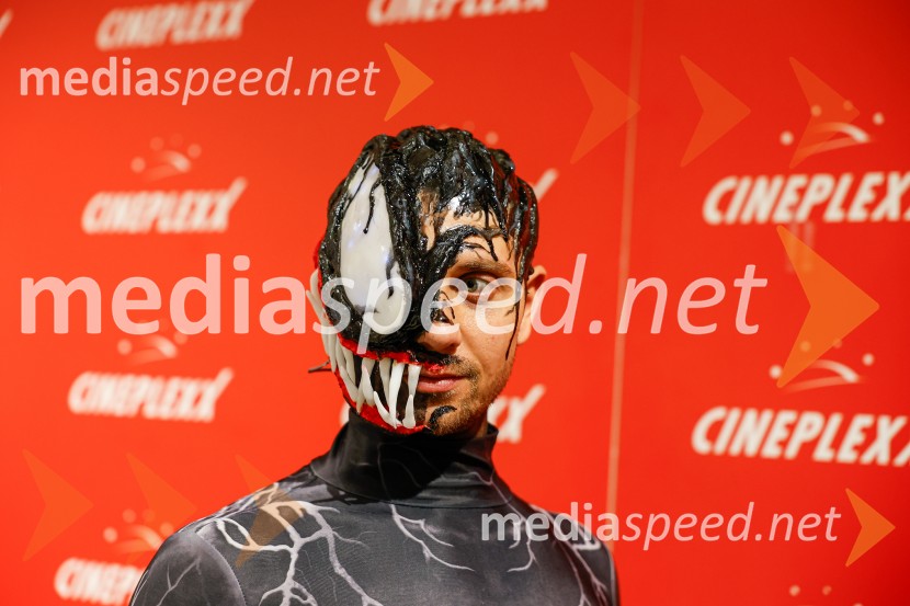  Matic  Gaiser, cosplayer, costumerVečer superjunakov s filmom Venom 3: Zadnji ples v Cineplexx Ljubljana