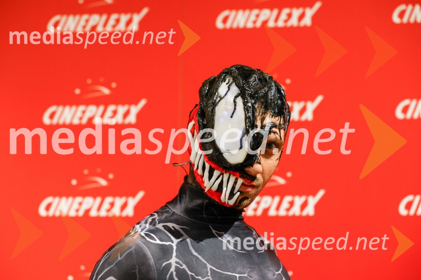  Matic  Gaiser, cosplayer, costumerVečer superjunakov s filmom Venom 3: Zadnji ples v Cineplexx Ljubljana