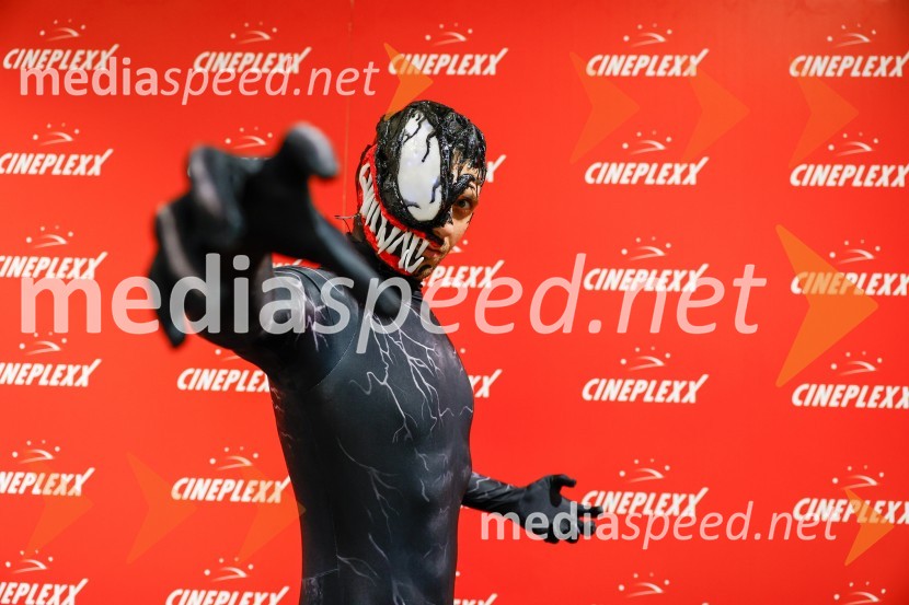  Matic  Gaiser, cosplayer, costumerVečer superjunakov s filmom Venom 3: Zadnji ples v Cineplexx Ljubljana