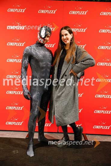  Matic  Gaiser, cosplayer, costumer;  Matic  Gaiser, cosplayer, costumerVečer superjunakov s filmom Venom 3: Zadnji ples v Cineplexx Ljubljana