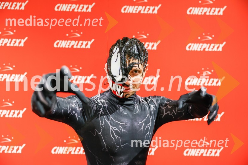  Matic  Gaiser, cosplayer, costumerVečer superjunakov s filmom Venom 3: Zadnji ples v Cineplexx Ljubljana
