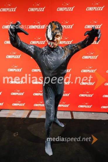  Matic  Gaiser, cosplayer, costumerVečer superjunakov s filmom Venom 3: Zadnji ples v Cineplexx Ljubljana