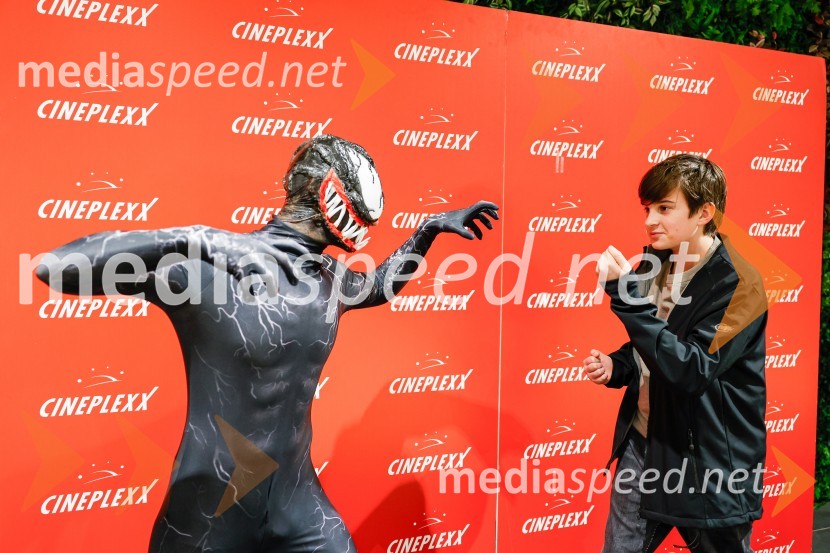  Matic  Gaiser, cosplayer, costumer;  ... Večer superjunakov s filmom Venom 3: Zadnji ples v Cineplexx Ljubljana