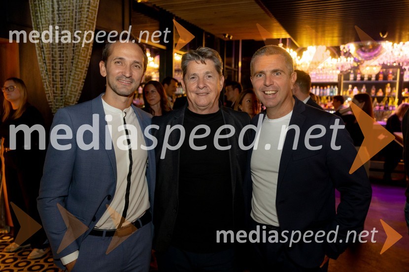  Sašo Bertoncelj, telovadec;  Borut Meh, predsednik smučarskih skokov in nordijske kombinacije;  Tomaž Jontes, nekdanji predsednik, Olimpijski komite SlovenijeSvečana prireditev ob začetku prodaje vstopnic za tekme FIS in IBU svetovnega pokala