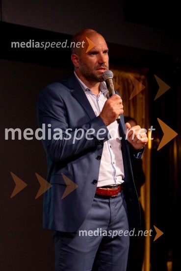  Uroš Zupan, direktor, Smučarska zveza Slovenije Svečana prireditev ob začetku prodaje vstopnic za tekme FIS in IBU svetovnega pokala