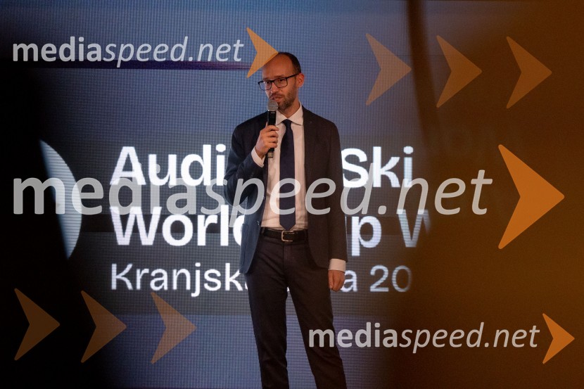  Luka Steiner, predsednik, Smučarska zveza SlovenijeSvečana prireditev ob začetku prodaje vstopnic za tekme FIS in IBU svetovnega pokala