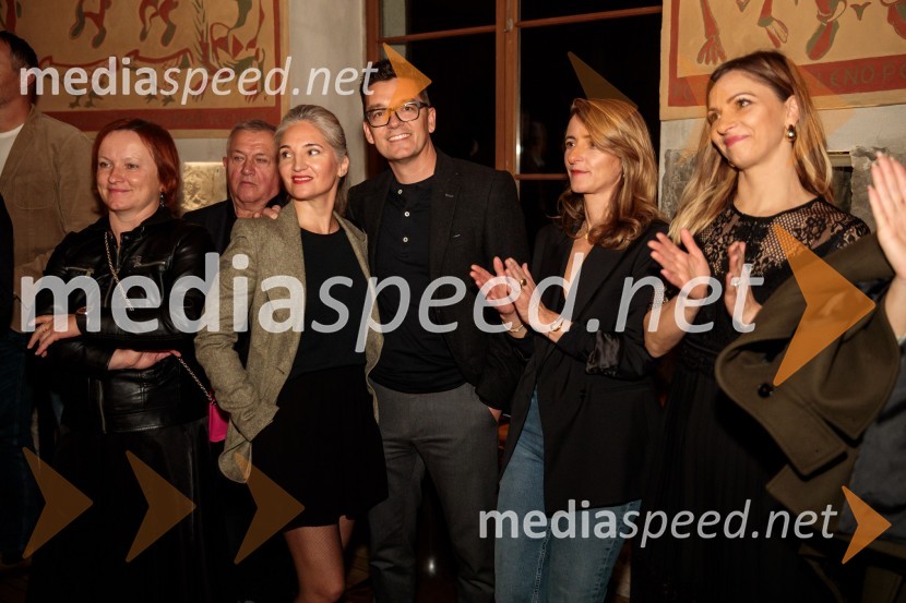  ... ;  ... ;  Kristina Rakovič, notranja oblikovalka;  Tine Kek,  direktor, Ptujska klet d.o.o;  ... ;  ... Pelinkovec Ultimus, predstavitev najnovejše grenčice na trgu