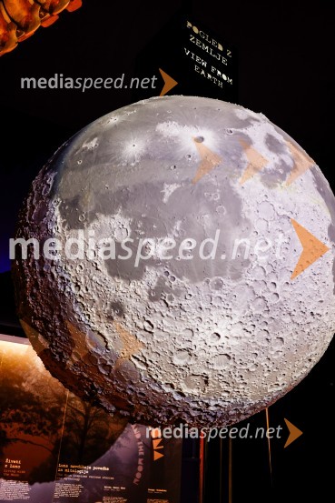 Vsega je kriva Luna, odprtje razstave v Prirodoslovnem muzeju Slovenije