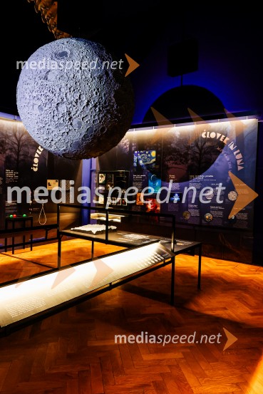 Vsega je kriva Luna, odprtje razstave v Prirodoslovnem muzeju Slovenije