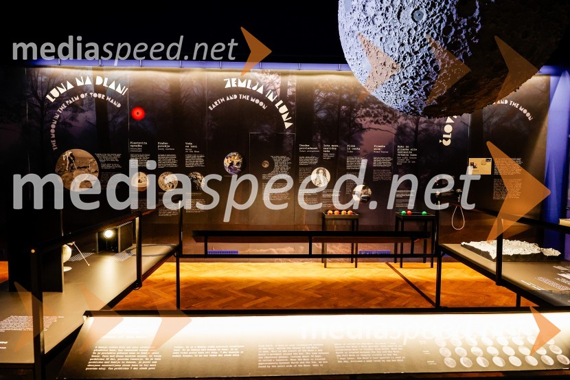 Vsega je kriva Luna, odprtje razstave v Prirodoslovnem muzeju Slovenije