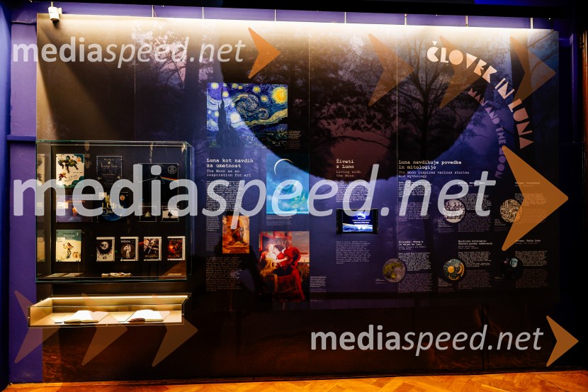 Vsega je kriva Luna, odprtje razstave v Prirodoslovnem muzeju Slovenije