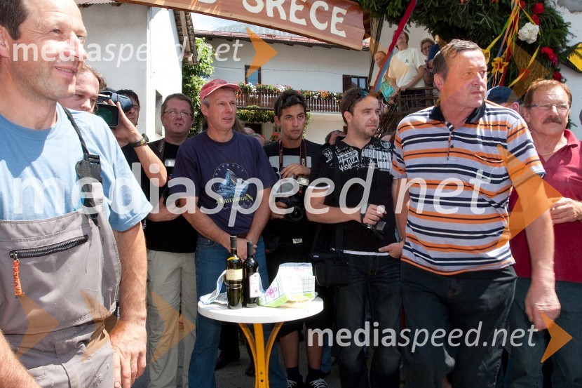 Janez Janša in Urška Bačovnik Janša, njuna poroka