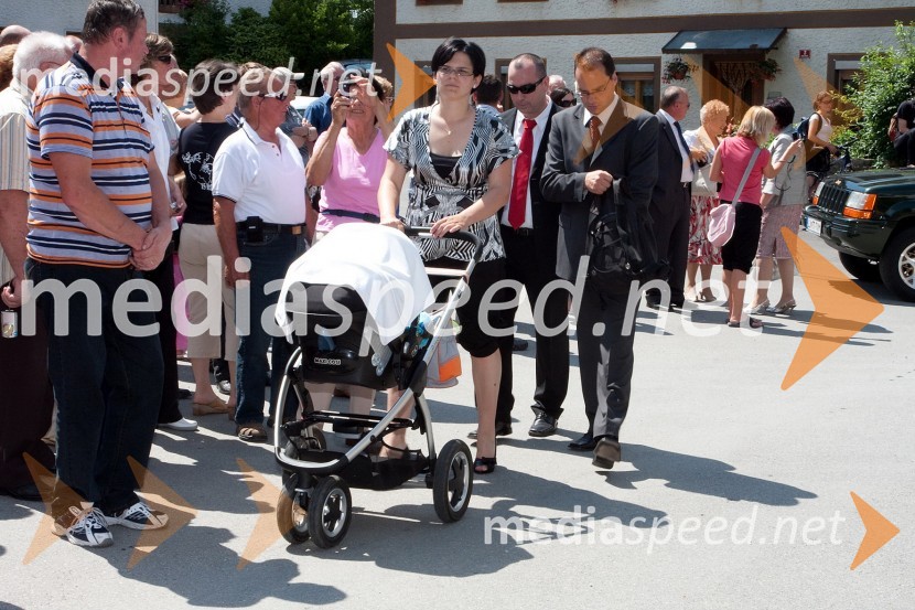 Janez Janša in Urška Bačovnik Janša, njuna poroka