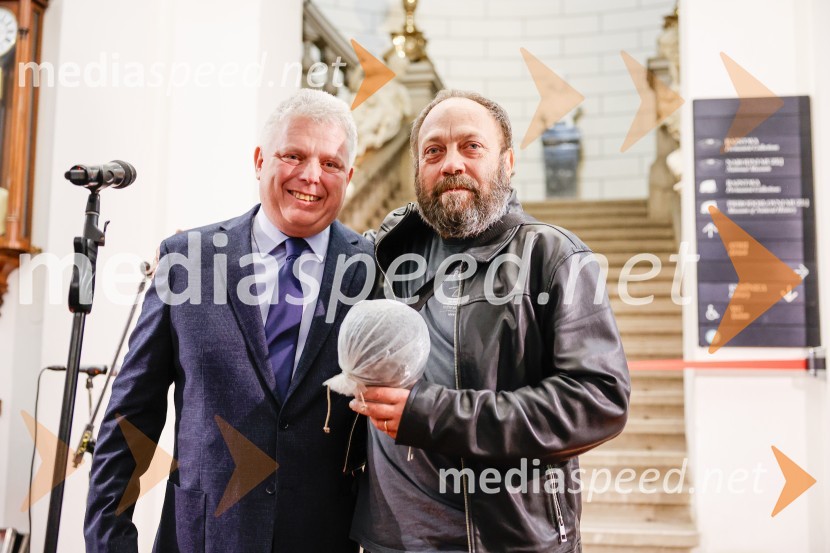 dr. Miha Jeršek, direktor, Prirodoslovni muzej Slovenije;  ... Vsega je kriva Luna, odprtje razstave v Prirodoslovnem muzeju Slovenije