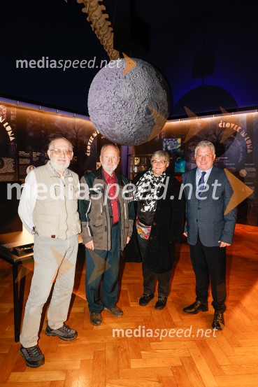  ... ;  ... ;  ... ; dr. Miha Jeršek, direktor, Prirodoslovni muzej SlovenijeVsega je kriva Luna, odprtje razstave v Prirodoslovnem muzeju Slovenije