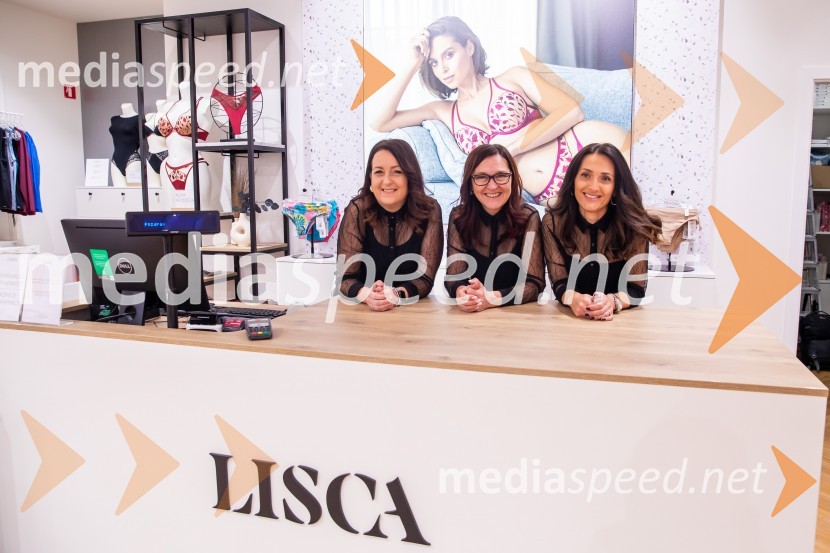 Otvoritev prenovljene trgovine Lisca v Supernovi Kranj