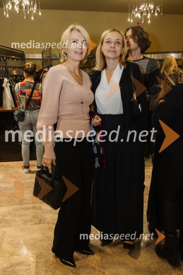  Nevenka Črešnar Pergar, lastnica in direktorica podjetja NP Consulting; dr. Alja  Brglez, šefinja kabineta bivšega predsednika RSLuč ugasne, premiera drame v MGL