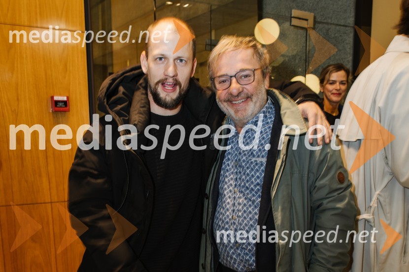  Jernej Gašperin, igralec;  Bojan Emeršič, igralecLuč ugasne, premiera drame v MGL