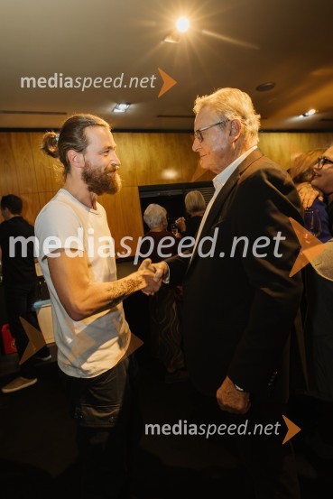  Tomo Tomšič, igralec;  Dušan Mlakar, režiserLuč ugasne, premiera drame v MGL