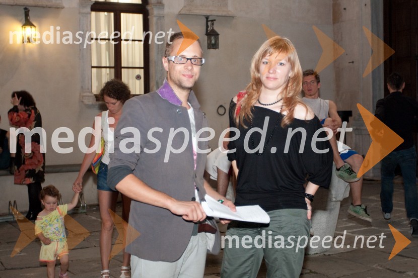 Aljoša Krošlin Grlj, modni urednik revije Mens Health in ...Festival Influence, velika modna revija